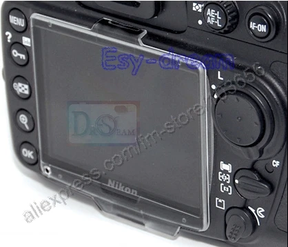 Twarda osłona monitora LCD Osłona ekranu dla Nikon D300 D300s Wymień BM-8 BM8 PB053