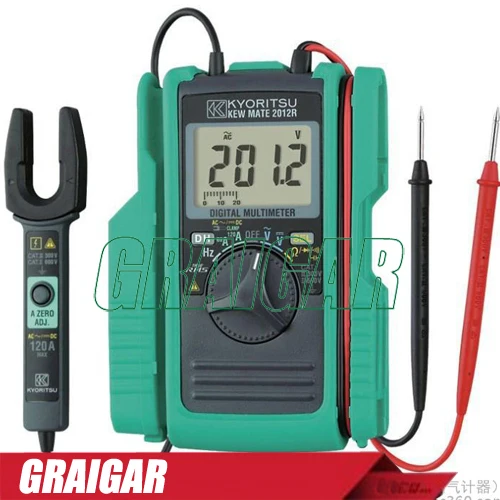 KYORITSU 2012R AC/DC MULTIMETER with DC amps KEW MATE 2012R