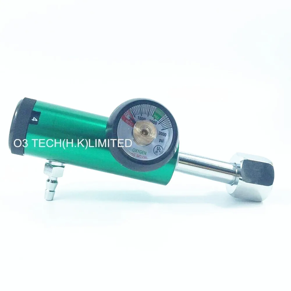 Low Flow Brazil CGA540 Medical Oxygen  Regulator  O2 Cylinder Flow Meter   0-4LPM