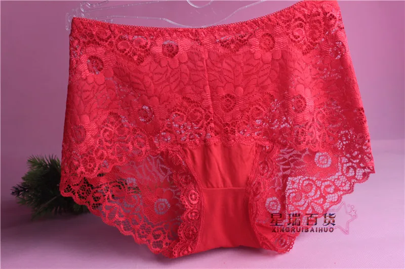 Women sexy lace panties underwear women sexy lingerie briefs bamboo fiber undies pants 10colors 5pcs/lot excellent quality