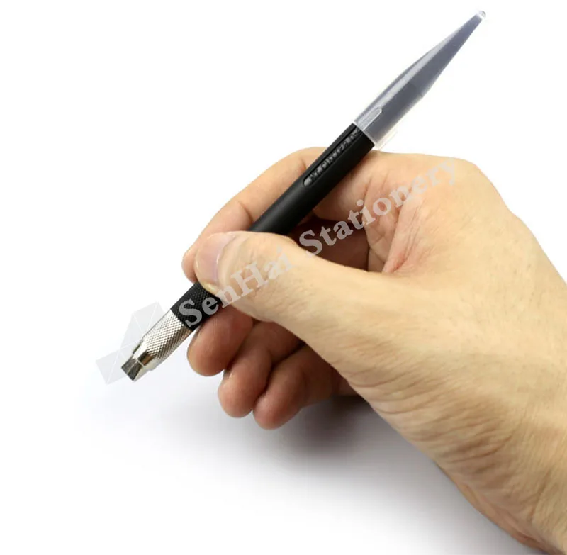 Japan NT Cutter D-400 art knife pen knife craft knife hobby knife hand-carved design knife for precision work with 10pcs blades