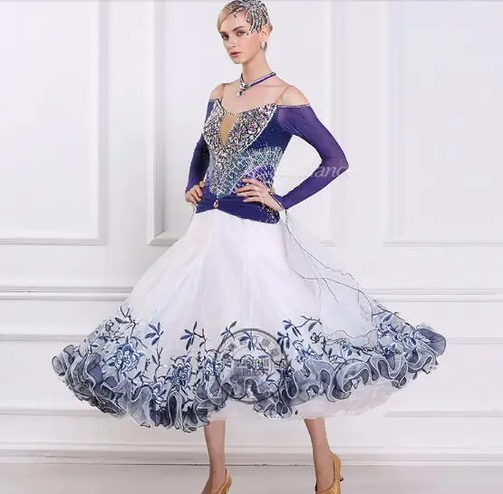 

Ballroom dress ballroom standard ballroom dancing dresses women ballroom dance clothes for women flower print