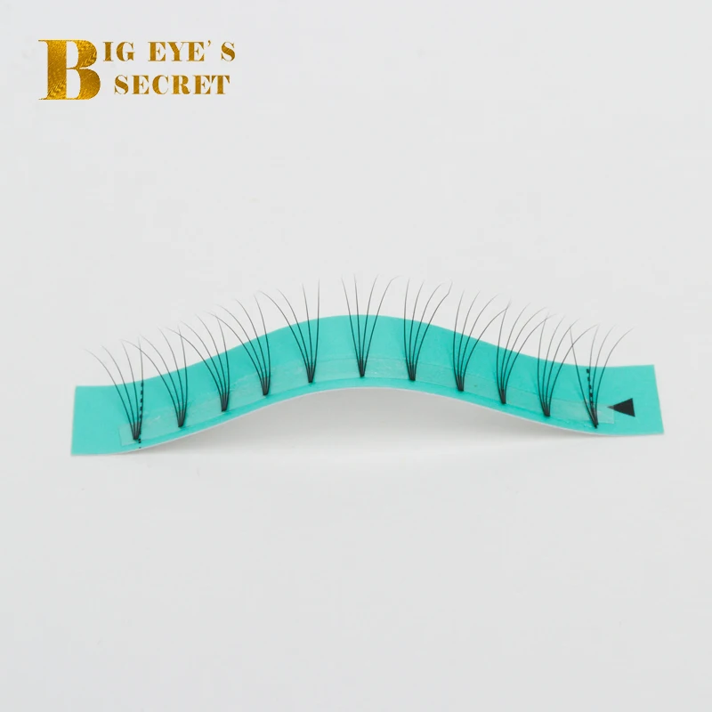 Big eye\'s secret 3D 4D 5D 6D Lashes Russian Volume Eyelash 60 Bunches Premade Volume Fans Natural Short Stem Cluster Lashes