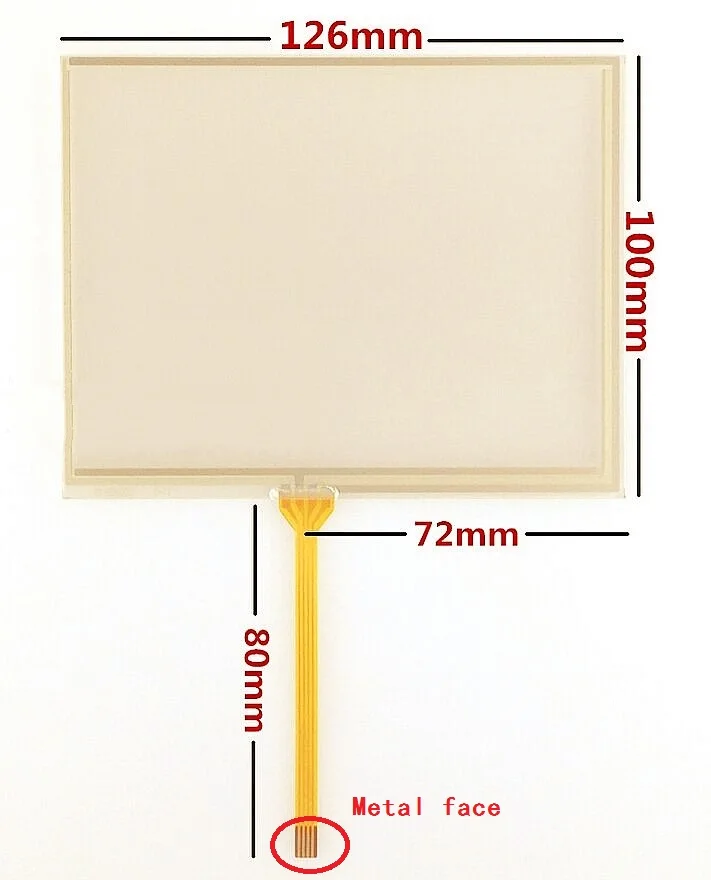 

10pcs/lot New 5.6 inch 126mm*100mm Touch screen for TM056KDH01 AT056TN53 V.1 industrial Touch Screen Digitizer Panel