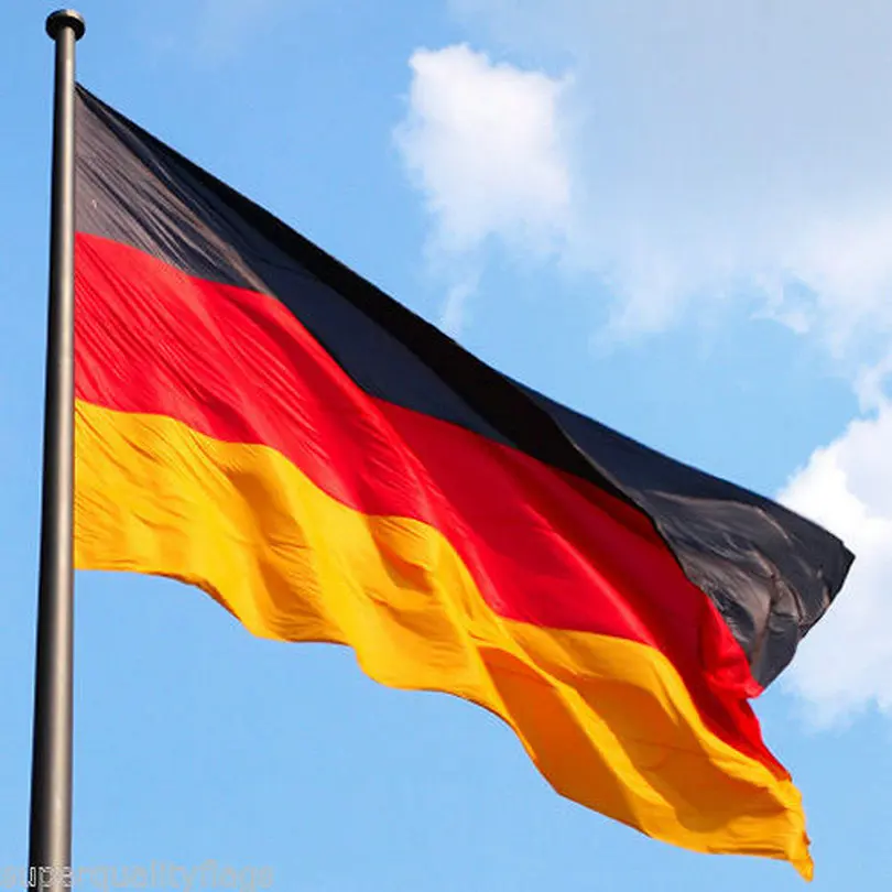 90 x 60cm  Deutschland German flag flag parade polyester printed banners office activities   NN008