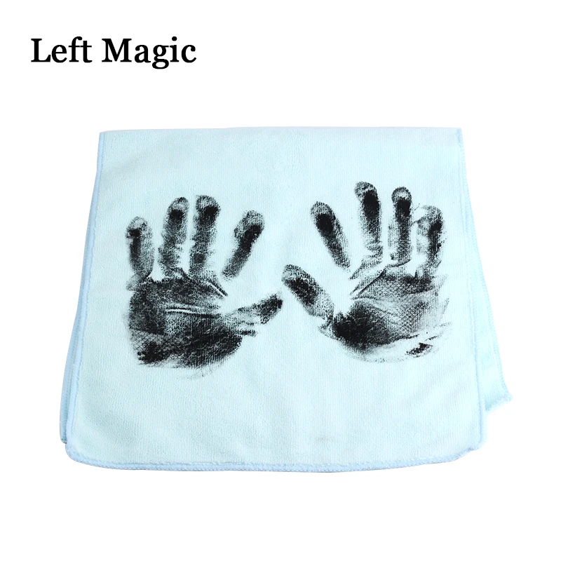 

1 шт Мягкая черная рука Gag Полотенца закрыть улица Этап Magic Trick комедии магия легко сделать магию реквизит ментализм