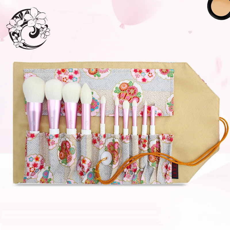 ENERGY Brand Profession 10 piece  Brush set Make Up Makeup Brushes Pinceaux Maquillage Brochas Pincel sch