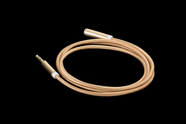 3FT AUX Headphone 3.5 mét Cáp Mở Rộng Nam Nữ Mở Rộng Âm Thanh Dây Dây