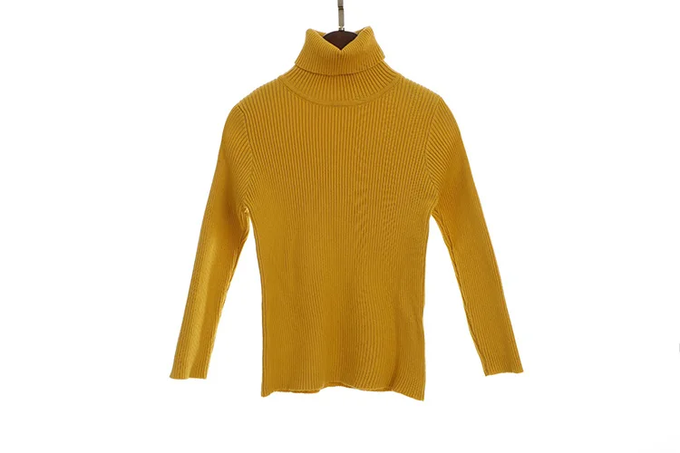 1-6Y Jungen Mädchen Rollkragenpullover Herbst Baby Pullover Kinder Pullover Für Winter Gestrickte Bodenbildung Jungen Pullover Vetement Enfant – Detail 27