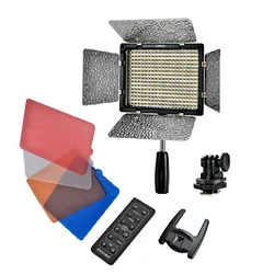 YONGNUO YN300II Bi-color 3200-5500K Pro LED Video Light 300 Leds Lamp Lighting YN-300II for Canon Nikon DSLR Camera Camcorder