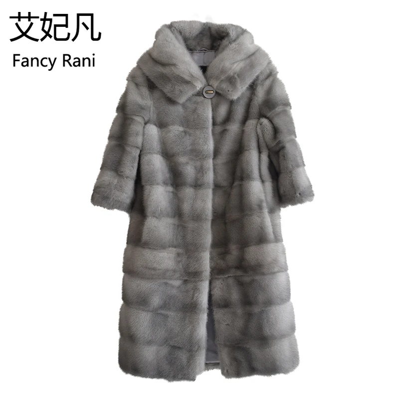 Imagem -03 - Cabolsa de Inverno Extravagante Rani para Mulheres Capuz de Pele Natural Real do Vison Jaqueta de Pele Genuína Feminina Manga Destacável com Capuz Personalizado