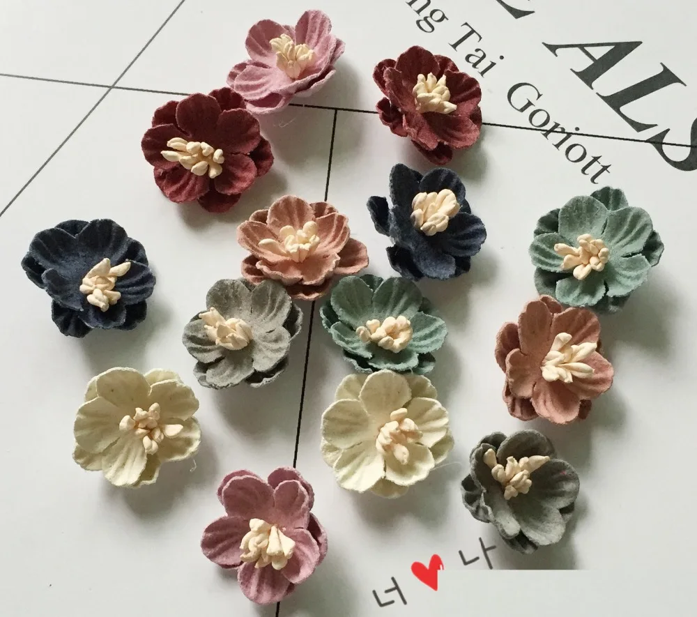 

10pcs/lot Korea suede flower size 20mm bud hairpin hoop material Hair accessories Diy key chain Bag hanging jewelry accessories