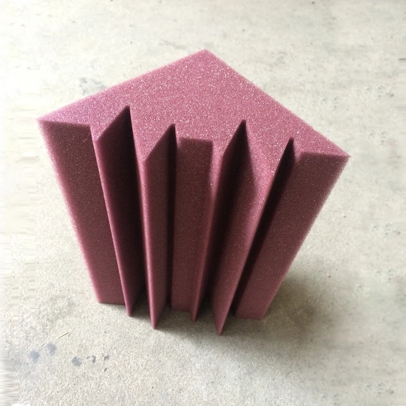 16PCS Acoustic Corner Foam Reduce Echoes Absorption Foam for Radio Stations