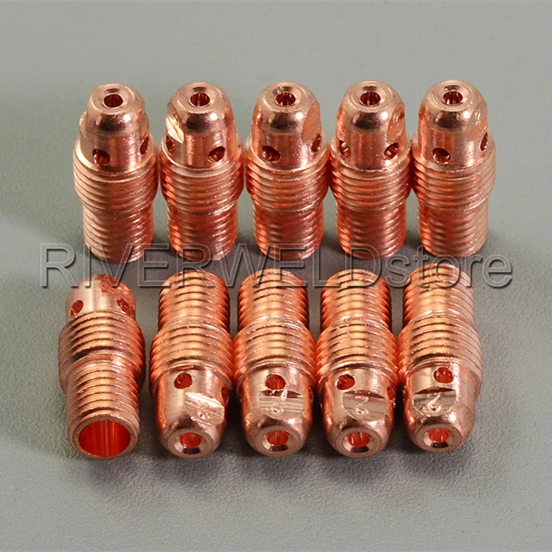 

TIG Collet Bodies 13N27M 2.0mm & 5/64" Fit TIG Welding Torch SR PTA DB WP 9 20 25 Series Consumables Accessories,10PK