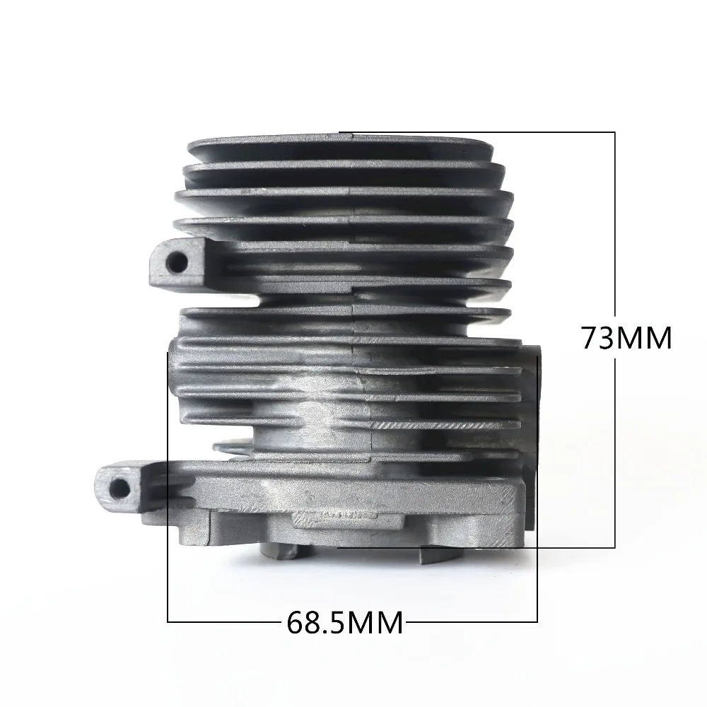 Imagem -03 - Cilindro Pistão Fit para Stihl Fs38 Fs55 Fs45 Ferramentas de Jardim Grass Trimmer Cortador Peças de Reposição 34 mm