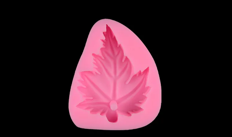 Leaf Shape Cupcake Cake Decorating Mold Silicone Form For Fondant Sugarcraft Diy Sugar Soap Mould Paste Tools E806