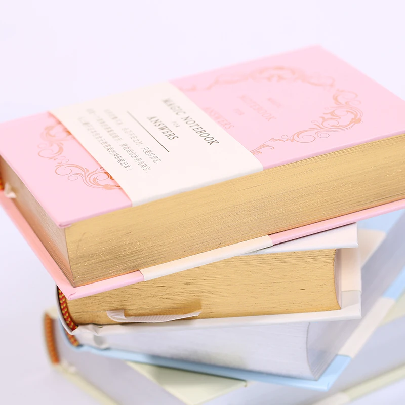 New magic answer book birthday gifts for children and friends A6 hardcover notebook fresh diary 4 colors writing supplies