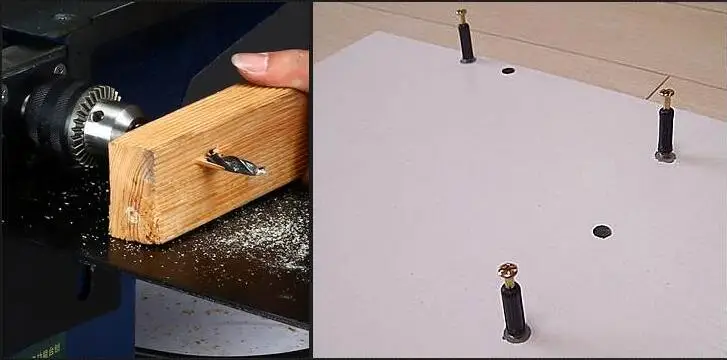 Listrik Table Saw Woodworking DIY Perencanaan Cutting Pengeboran Alat Mesin 220W Multifungsi Meja Pemotong Kayu Planer Driller Melihat