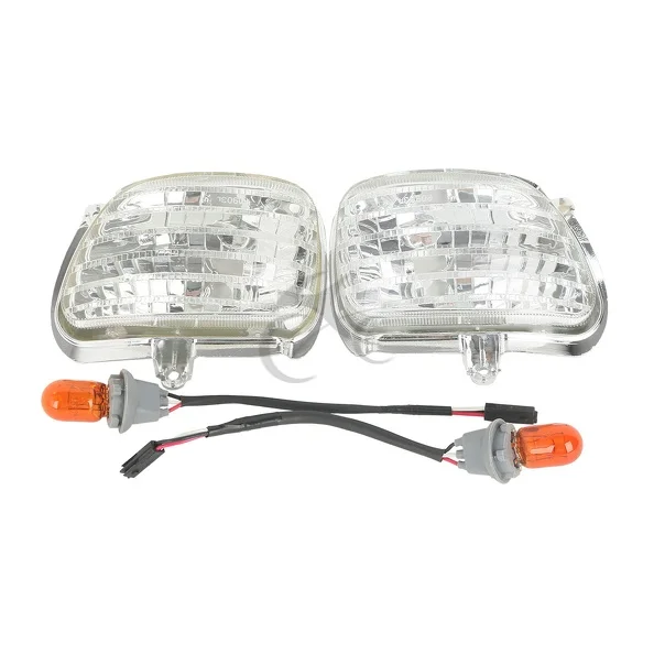 Front Side Turn Signal Lights For Honda Goldwing GL1800 2001-2017 F6B 2013-2015