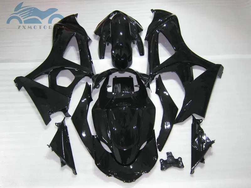 Customized Fairing kits for Suzuki GSXR 1000 2007 2008 GSXR1000 K7 K8 ABS plastic motorcycle fairings kit 07 08 glossy black