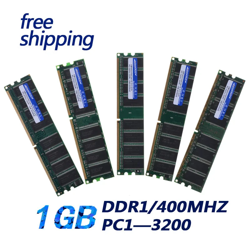 KEMBONA Trasporto Libero!!! nuovo 1 GB DDR 400 PZ 3200 400 MHz PIN Non-ECC desktop a bassa densità lavorare con tutti motherboard