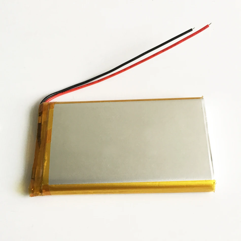 Batterie aste au lithium polymère articulation Fuchsia, batterie aste pour GPS, PSP, DVD, batterie externe, 9 ", 11", Pad, tablette, PC, ordinateur portable, Nootbook 3.7, 10000 V, 1162103 mAh