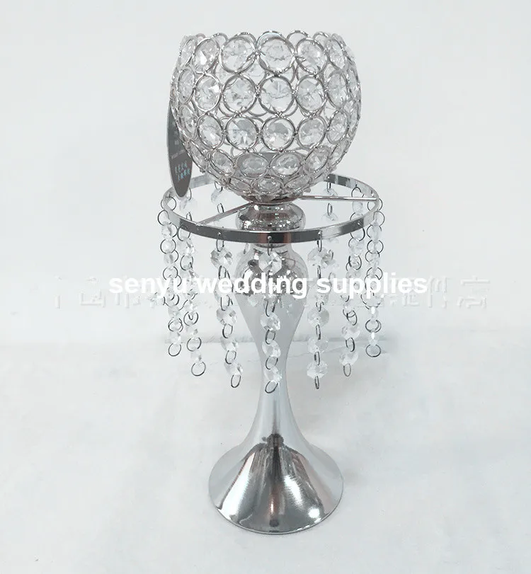 New style Unique quality wedding crystal candelabra for sale senyu0487