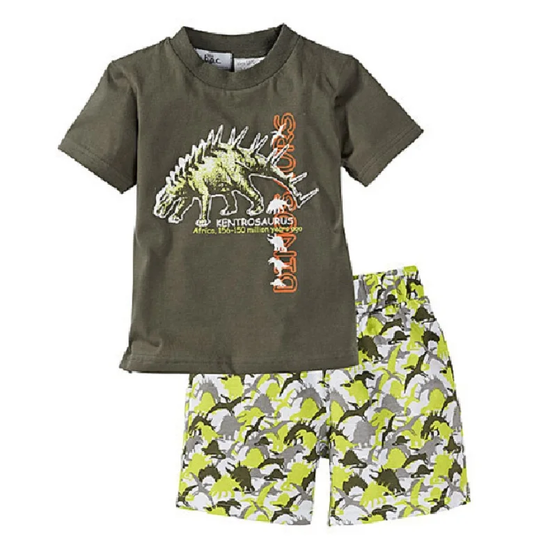 

Boys Short Sport Suit New Fashion Animal Style 100% Cotton Toddler Boys Clothing Summer Autumn