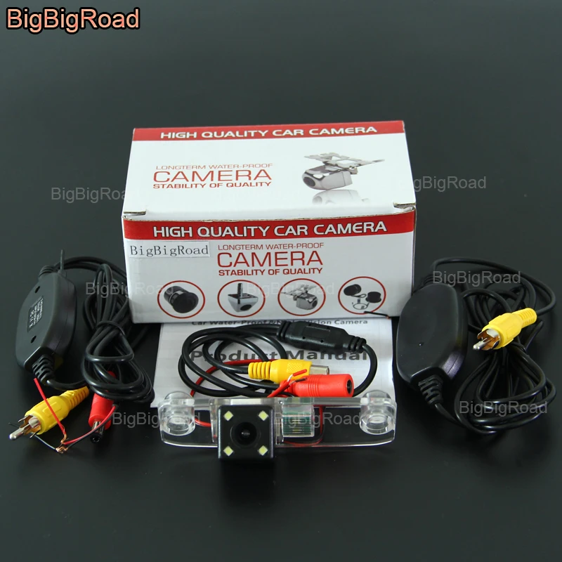 

BigBigRoad For Hyundai Elantra Accent Tucson Veracruz Sonata Wireless Camera Car Rear View Backup Reverse CCD Camera