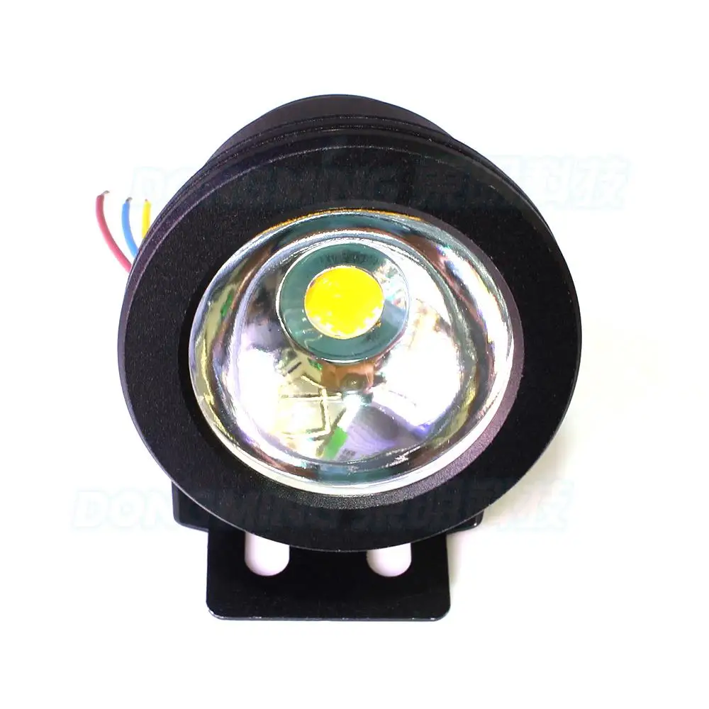 New style black body flat lens led flood light underwater AC85-265 IP68 led underwater light 10W red green blue