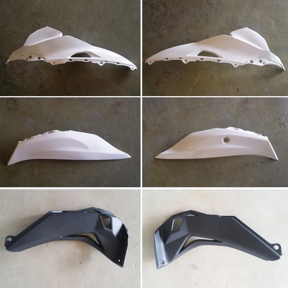 Wotefusi Injection Mold Bodywork Fairing White Unpainted For Ninja ZX 10R 2016 2017[CK1403]