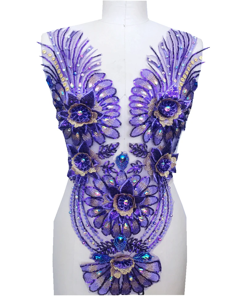 

1 шт., свадебная вышивка, аппликация, свадебный кружевной декор, мотив, блестки, жемчуг, 3D пришить нашивку со стразами, аппликация