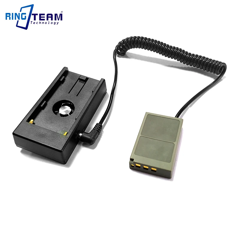 NP-F970 F750 F550 Battery Holder Mount Plate with PS-BLS5 Dummy Battery for Olympus Digital Cameras PEN E-PL2 E-PL5 E-PM2 Stylus