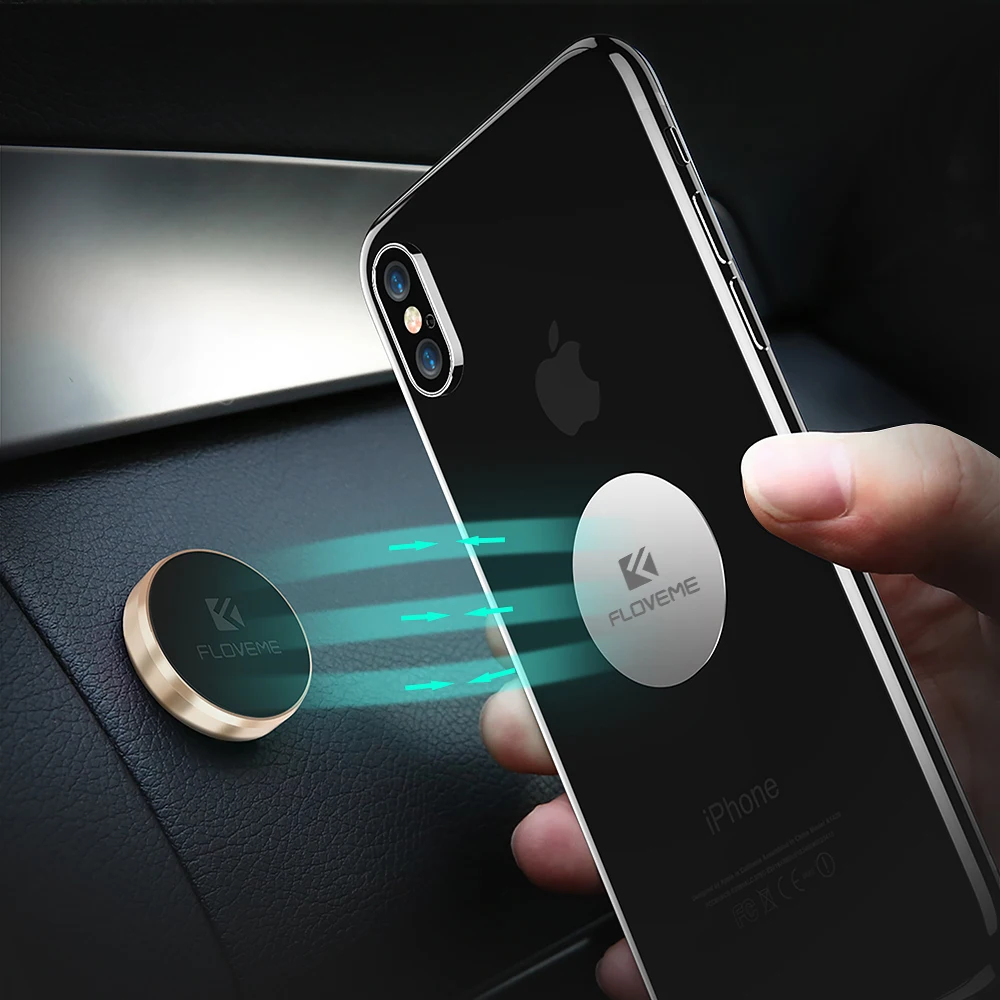 Novedoso Pack de 3 tipo magnético titular del teléfono del coche Universal GPS imán soporte para teléfono del montaje del coche para Xiaomi iPhone X XR apoyo soporte movil auto soporte móvil coche sujeta movil holder