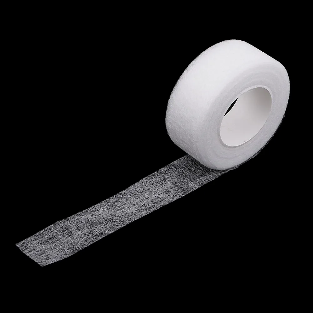 D&D 50Pcs White Black 20mm Iron On Hemming Tapes Wonder Web Fusible Bonding Lace Trim Sewing Garment Accessories Wholesale