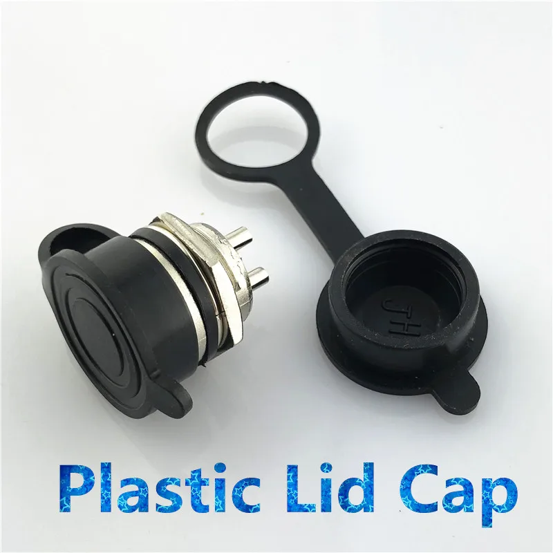 1pc GX16 2/3/4/5/6/7/8/9 Pin Male 16mm L102-109 Circular Aviation Socket Plug with Cap Lid Wire Panel Connector Sell at a loss