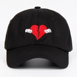 Newest Kanye West Heart Break Album Cap Trend Hip Hop Dad Hat Snapback Kanye Fashion King For Men Women Cotton Baseball Cap