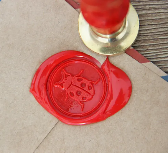 Ladybug Wax Seal Stamp/Sealing Wax Seal Bug Ladybug seal ws055