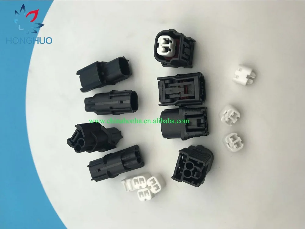 

2 Pin/Way Male Female Intake Pressure Sensor Plug Headlight Turn Lights Connector 6189-7036