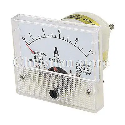 AC 0-10A Current Amperemeter Analog Panel Meter Ammeter