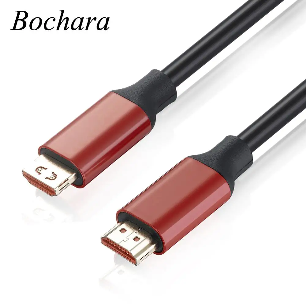 Bochara Gold Plated 4K x 2K HDTV-Compatible Cable V2.0 Support Video 4K 2160p HD 2K 1080p 3D Ethernet  High Density Shielded