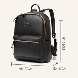 COLORLAND Leather Backpack baby diaper bag nappy bags Maternity mommy mummy Changing Bag wet infant for babies care organizer