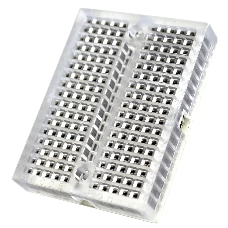 Glyduino Transparent SYB-170 170 Point Breadboard Mini Solderless Prototype Breadboard for Arduino DIY