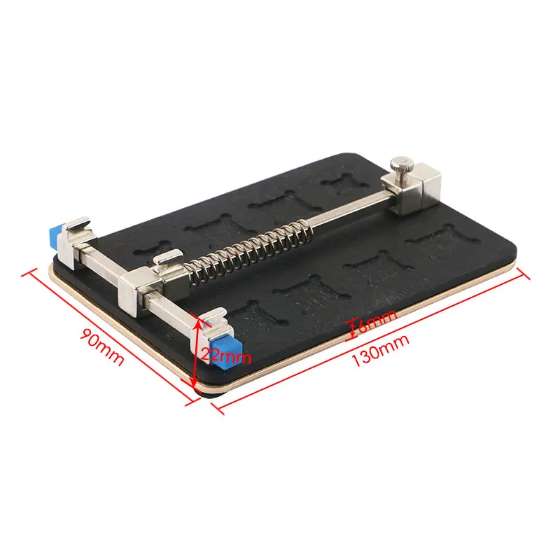 DIYFIX Rvs Printplaat PCB Houder Jig Armatuur Werken Station voor iPhone 6 s 6 Logic Board A8 A9 chip Reparatie Tool