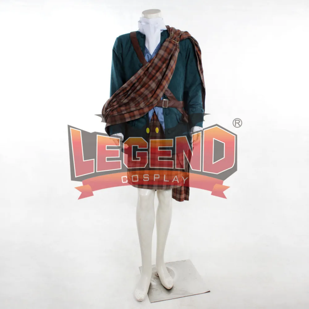 Outlander TV series cosplay costume Jamie Fraser cosplay costume man's outfit V2