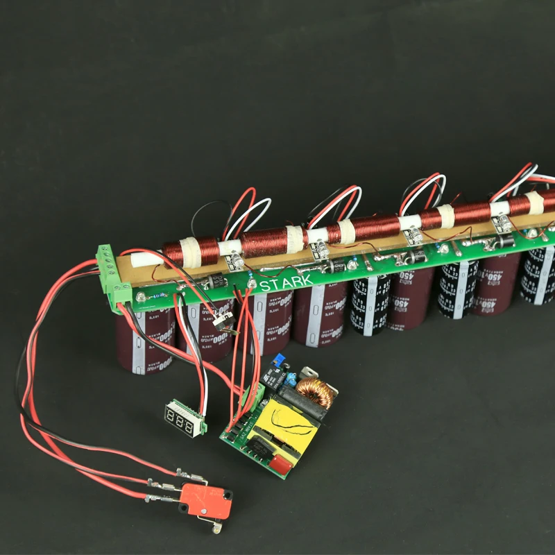 Pistolas electromagnéticas, kits de enseñanza de bricolaje, bobinas de módulo multietapa, pistolas de eyección. Los productos deben ser montados por usted mismo
