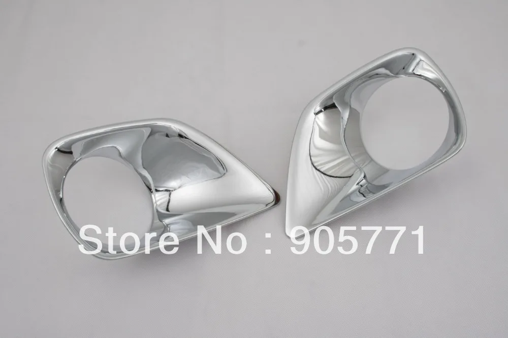 

High Quality Chrome Front Fog Light Cover for Toyota Rav4 2013 Up free shipping