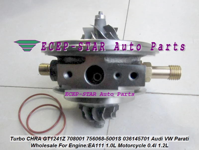 Free Ship Turbo Cartridge CHRA Core GT1241Z 756068-5001S 036145701 756068 708001 For VW Parati EA111 1.0L motorcycle 0.4-1.2L