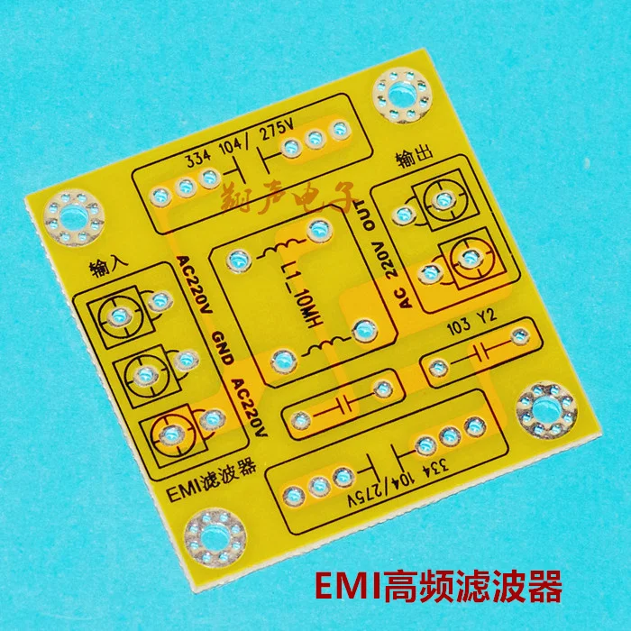 4A EMI Filtro EMI Filtro Ad Alta Frequenza Modulo di Filtro Filtro Di Potenza Socket Bordo