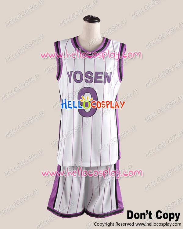 Kuroko No Basuke Cosplay Yosen Atsushi Murasakibara Costume H008